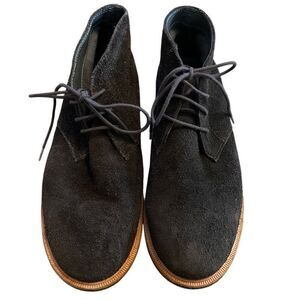 Frank Wright Mens Baxter Chukka Boots 9 Suede Leather Brown Ankle Boots Lace Up